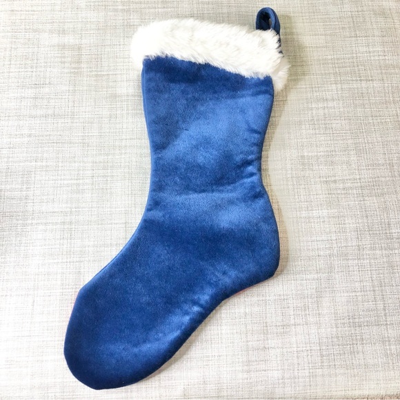 MLB Boston Red Sox Baseball fan Christmas bundle, 3 glass ornaments & stocking - Picture 3 of 5